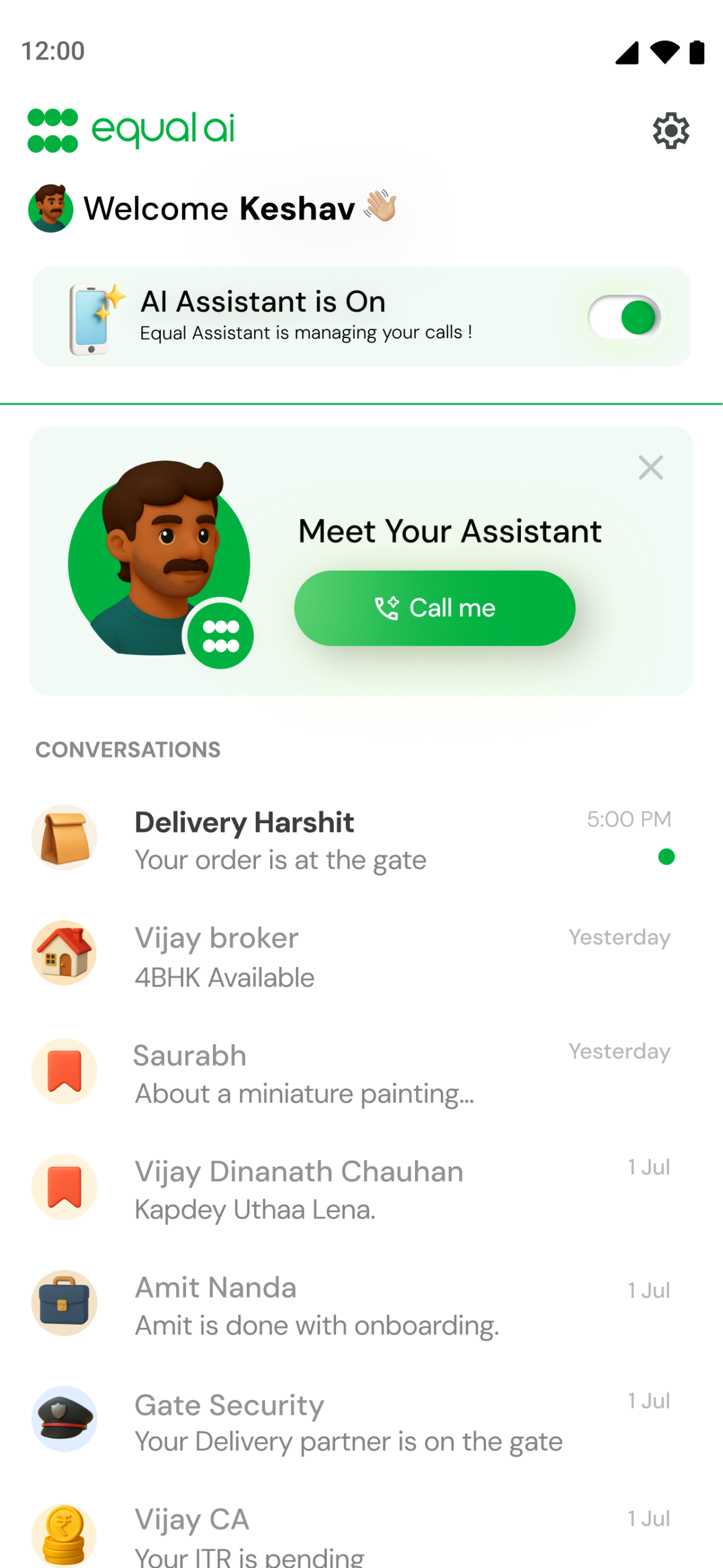 App UI